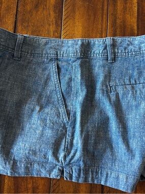GAP Chambray Shorts in Denim Blue